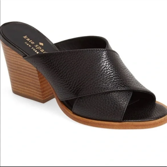 Kate Spade Black and Brown Slide Sandals Phoebe Slide Sandal | Kate Spade Outlet main image 4
